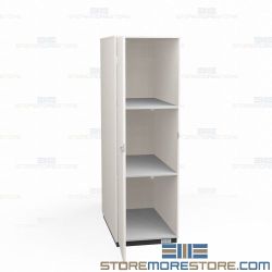 Mellophonium & Horn Single Door Cabinets Storage Shelves Band Equipment Room