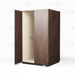 Band Uniform Cabinets Locking Doors Storage Rods Marching Outfit Garments Hats