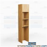 Wood Laminate Lockers - Mudroom Wood Garment and Gear Cabinets