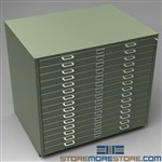 Flat File Cabinets: Art & Blueprint Flat File Storage Cabinets