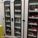 Chemical Storage Cabinet with Glass Doors