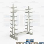 Heavy-Duty Bar Stock Racks | Industrial Cantilever Racks