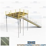 Warehouse Storage Platforms Freestanding Mezzanine Second Story Floorspace