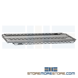 24" x 48" Eaglebrite&reg; Zinc, Add-A-Shelf&reg; Adjustable Wire Shelf, #SMS-69-A2448Z