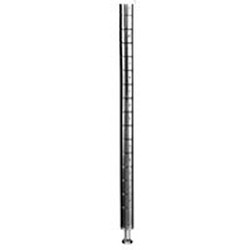 18" Stainless Steel Mobile Post, #SMS-69-CP18-S