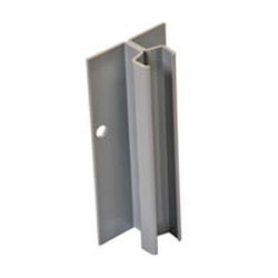 144" Regular Grey Epoxy Standard Upright for Cantilevered Shelving System, #SMS-69-MMU-12
