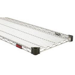 14" x 24" Stainless Steel, Quad-Adjust&reg; Wire Shelf, #SMS-69-QA1424S