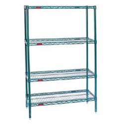 Material handling wire shelf unit for storage of Supplies, Boxes, Totes
