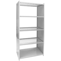 12" x 24" Eaglebrite&reg; Standard Four-Post Series - Hybrid Shelving, #SMS-69-SP1224Z