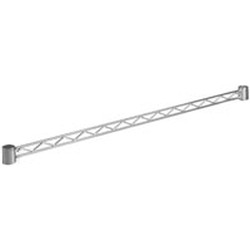 18" Valu-Master&reg; Gray Front-To-Back Hangar Rail, #SMS-69-WR18-V