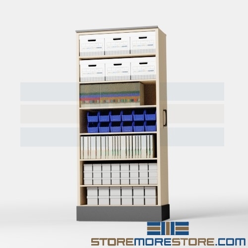 The Slim Rolling Cabinet Storage Bins