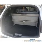 Tahoe SUV Weapons Cabinet Vehicle Gun Storage M4 Rifle Drawer Locker Police Ammo