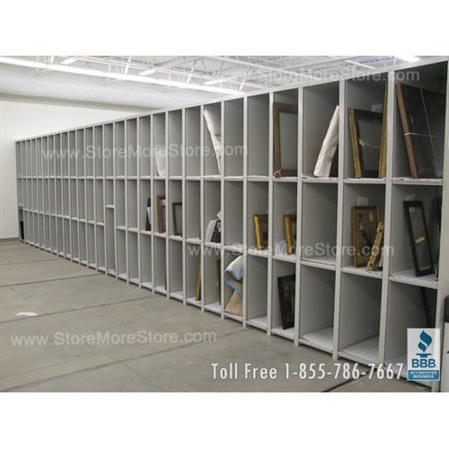Stackable Vertical Art Storage Bin, Steel Cabinets, Storage & Handling  Equipment