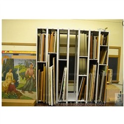 Art Gallery Painting Storage Racks