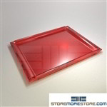 Styromega mail sorter tray IOPC replacement mail shelves PN 711.22 Red