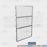 Pallet Overhead Fall Guards Rack Safety Shields Protecting Employees Warehouse