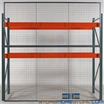 Overhead Safety Shields for Racks Protecting Employees Falling Objects Pallets