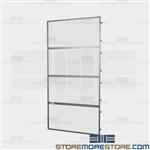 Pallet Rack Safety Panels Falling Object Protection Employees Warehouse