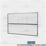 Pallet Rack Wire Safety Screens Fall Guards Shielding Employees Falling Objects