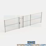 Wire Partitions & Hinged Door Security Building Access Caging Fence Wirecrafters