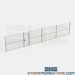 Data Center Fencing Computer Server Security Partitions Welded Wire Wirecrafters