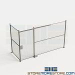 Wire Security Partitions 8' High Industrial Steel Interior Panels Wirecrafters