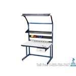 Cantilever tech bench, Technical workstation, Technical Assembly Bench