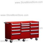 Triple Drawer Tool Cabinet with Casters L3BJG-2802B