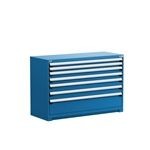 SMS-81-R5AKG-3807 Heavy-Duty Modular 7 Drawer Tool-Crib part and tool Cabinet, each drawer can hold up to 400 lbs