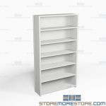 Closed Industrial Storage Shelving, Starter Unit, 7 Shelves (36" Wide x 18" Deep x 75" High), #SMS-81-SHD2014