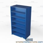 Closed Freestanding Industrial Storage Shelving, Starter Unit, 7 Shelves (36" Wide x 36" Deep x 75" High), #SMS-81-SHD2014B