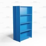 Closed Freestanding Industrial Storage Shelving, Starter Unit, 5 Shelves (48" Wide x 24" Deep x 87" High), #SMS-81-SHD2034B