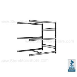 3' Deep Bulk Racks and adjustable metal racking systems are Rousseau SRA5207