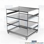 Heavy-Duty Racks Wheels Storage Shelves Rolls 