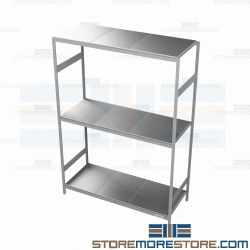 metal shelving and industrial wood deck shelving are Rousseau SRD5056S