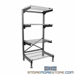 wall cantilever shelves, cantilever shelving, single-sided cantilever shelves, rustproof wire shelving,wet storage cantilever shelves, cantilever shelving, cantilever shelves, cantilevered shelves, cantilevered shelving, cantilever shelving system