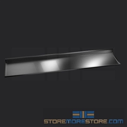 120" Stainless Steel Countertop with Stainless Steel Hat Channels - Box Marine Edge, #SMS-84-CTC30120-BM