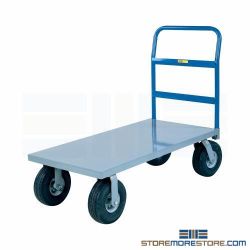 Platform Dolly Cart 9-Inch Wheels Cushion Tires Material Handling Little Giant