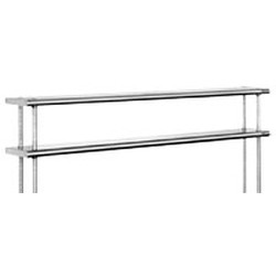 12" x 72" 16/304 Stainless Steel, Flex-Master&reg; Overself for Stainless Steel Worktables, #SMS-88-421272