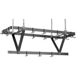 112" Aluminum, Ceiling Mounted Rack, Fits 120" Table, #SMS-88-CM120APR