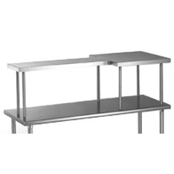 12" x 60" Table Mounted Shelf, Right Side Model, #SMS-88-MOS1260R