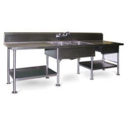 [Discontinued] 30" x 120" Spec-Master&reg; Marine Prep Table, #SMS-88-SMPT30120