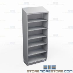 Solid Stainless Storage Racks | Open Industrial Storage Cabinet