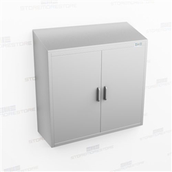 Narrow Overhead Stainless Cabinet | Wall Mounted Cupboard