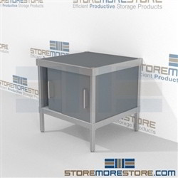Mobile mail consoles are a perfect solution for outgoing mail center built for endurance and variety of handles available built from the highest quality materials In Line Workstations Let StoreMoreStore help you design your perfect mail sorting system