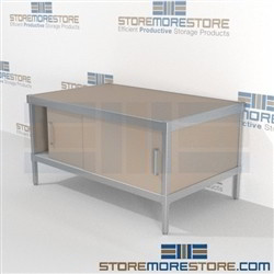 Mail center sort consoles are a perfect solution for outgoing mail center durable design with a structural frame and comes in wide range of colors all consoles feature modesty panels located at the rear In Line Workstations Efficient mail center table