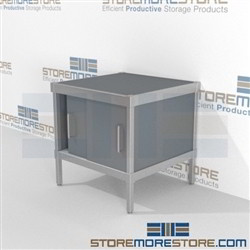 Adjustable leg mail room equipment consoles are a perfect solution for mail & copy center strong aluminum framed console and is modern and stylish design built from the highest quality materials Over 1200 Mail tables available Mix and match components