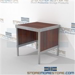 Increase employee moral with mail adjustable table mail table weight capacity of 1200 lbs. and comes in wide selection of finishes built from the highest quality materials Extremely large number of configurations Specialty tables for your specialty needs