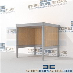 Organize your mailroom with mail mobile sort consoles strong aluminum framed console with an innovative clean design all consoles feature modesty panels located at the rear 3 mail table heights available Doors to keep supplies, boxes and binders hidden