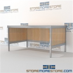 Mail flow workbench distribution is a perfect solution for literature fulfillment center durable design with a structural frame with an innovative clean design built using sustainable materials Over 1200 Mail tables available Efficient mail center table